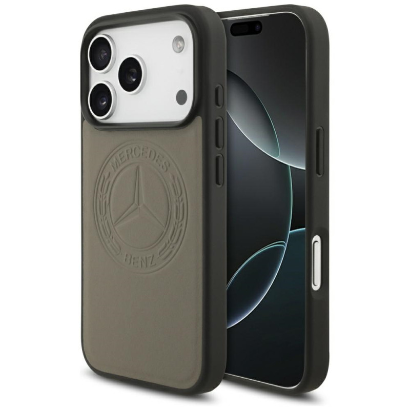 Ochranný kryt Mercedes pro Apple iPhone 17 Pro – béžová