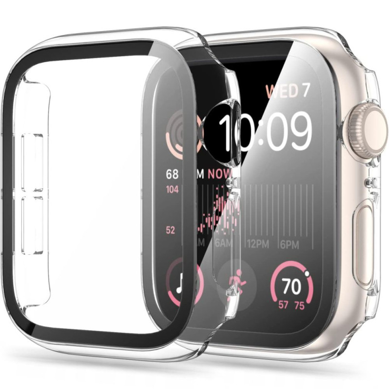 Ochranné pouzdro Tech-Protect Defense360 pro Apple Watch 4 / 5 / 6 / SE 1 / 2 / 3 (44 mm) – průhledné
