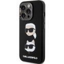 Silikonový kryt Karl Lagerfeld Choupette Head iPhone 15 Pro