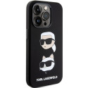 Silikonový kryt Karl Lagerfeld Choupette Head iPhone 15 Pro