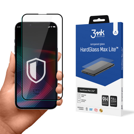 Ochranné sklo 3mk HardGlass Lite pro iPhone 14 Pro 9H čiré