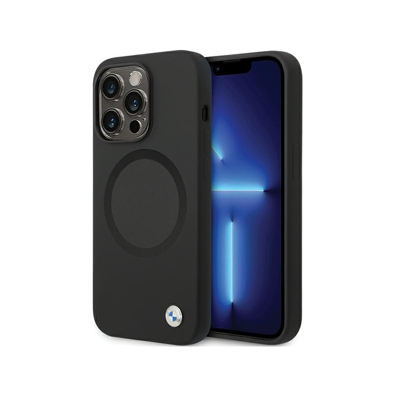 Kryt BMW BMHMP14XSILBK2 pro iPhone 14 Pro Max - černý