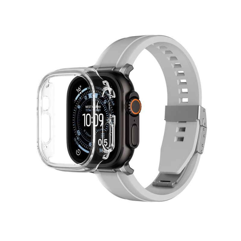 Kryt AmazingThing Minimal pro Apple Watch Ultra 3 49 mm - průhledný