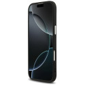 Kryt Guess Glitter Triangle Logo MagSafe iPhone 17 černý