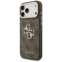 Kryt Guess 4G Big 4G Classic pro iPhone 17 Pro Max - hnědá