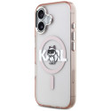 Pouzdro Karl Lagerfeld CHOUPETTE SKETCH iPhone 17 - růžové