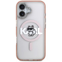 Pouzdro Karl Lagerfeld CHOUPETTE SKETCH iPhone 17 - růžové