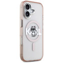 Pouzdro Karl Lagerfeld CHOUPETTE SKETCH iPhone 17 - růžové