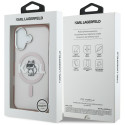 Pouzdro Karl Lagerfeld CHOUPETTE SKETCH iPhone 17 - růžové
