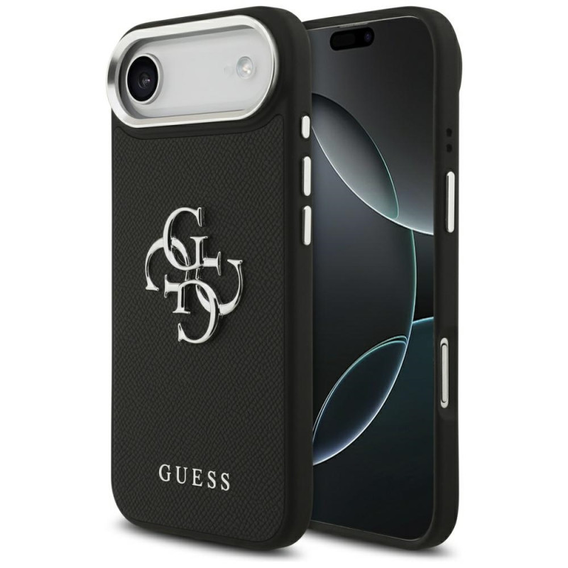 Kryt Guess BIG 4G Classic logo pro iPhone 17 - černý
