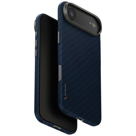 Pouzdro UNIQ KEVA EDGE Magclick pro iPhone Air – modrá