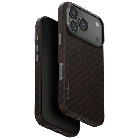 UNIQ KEVA EDGE Magclick pro iPhone 17 Pro – oranžová