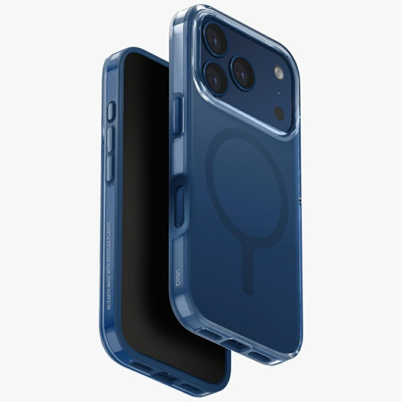 Kryt UNIQ CLARIO MAGCLICK pro iPhone 17 Pro - modrá