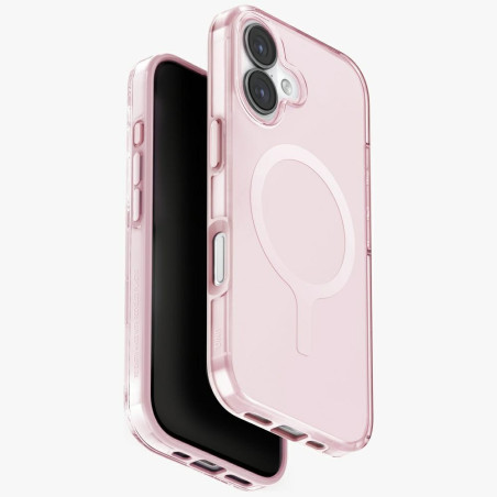 Kryt UNIQ CLARIO Magclick pro iPhone 17 - růžová