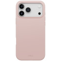 Pouzdro UNIQ Lino pro iPhone 17 Pro Max – růžové