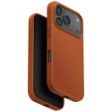 Pouzdro UNIQ LINO MagClick pro iPhone 17 Pro - oranžová