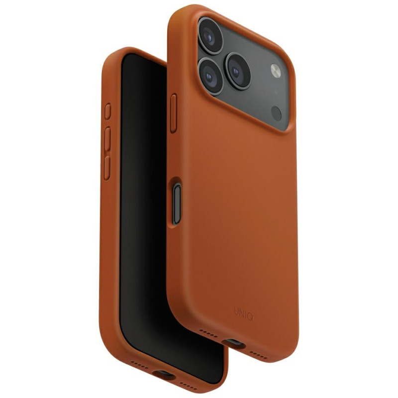 Pouzdro UNIQ LINO iPhone 17 Pro pro iPhone 17 Pro - oranžová