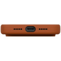 Pouzdro UNIQ LINO MagClick pro iPhone 17 Pro - oranžová