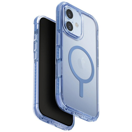 Pouzdro UNIQ COMBAT Magclick iPhone 17 - modrá