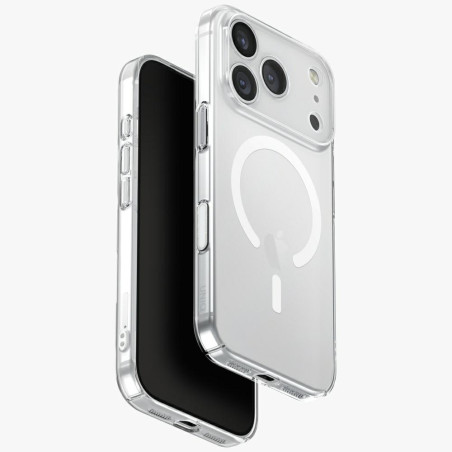 UNIQ AIRSUIT Magclick pouzdro pro iPhone 17 Pro - transparentní