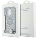 Kryt Guess HC IML Leopard pro iPhone 16 Pro - hnědý