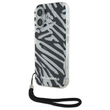 Kryt Karl Lagerfeld IML Zebra Pattern pro iPhone 16