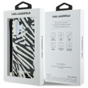 Kryt Karl Lagerfeld IML Zebra Pattern pro iPhone 16