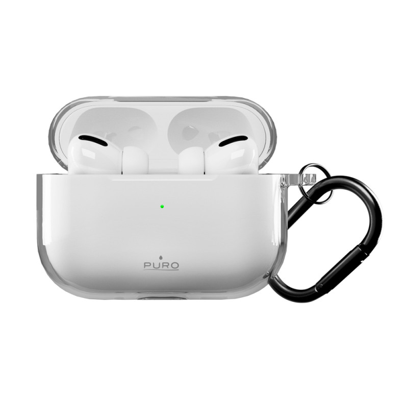 Kryt Puro 0.3 NUDE pro AirPods Pro 3 - transparentní