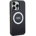 Kryt Audi IML BIG LOGO pro iPhone 15 Pro Max černý