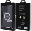 Kryt Audi IML BIG LOGO pro iPhone 15 Pro Max černý