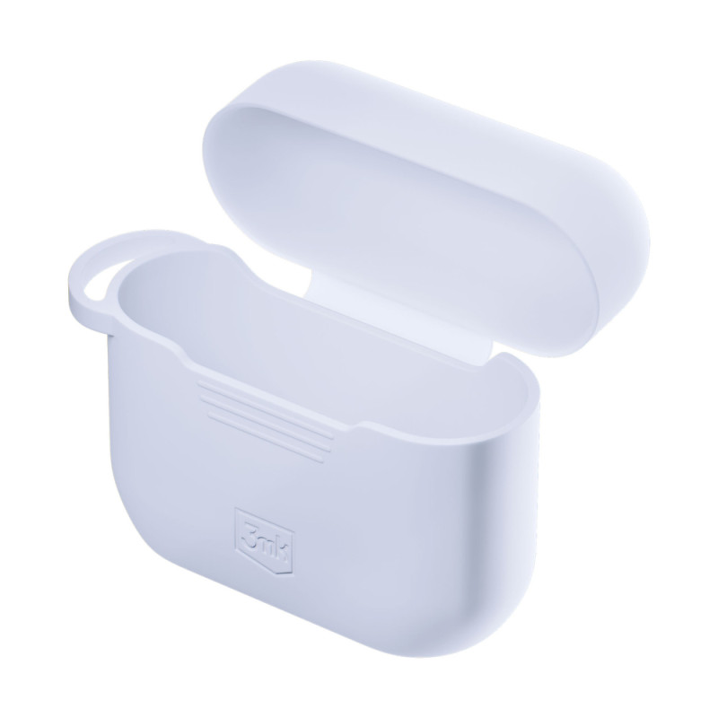 Pouzdro 3mk PROTECTION SILICONE AIRPODS CASE pro AirPods Pro 3 - bílá