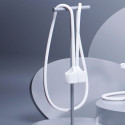 3mk Silicone AirPods Case pro AirPods Pro 3 – bílá