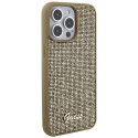 Kryt Guess DISCO METAL SCRIPT pro iPhone 15 Pro Max - gold