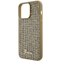 Kryt Guess DISCO METAL SCRIPT pro iPhone 15 Pro Max - gold