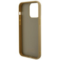 Kryt Guess DISCO METAL SCRIPT pro iPhone 15 Pro Max - gold