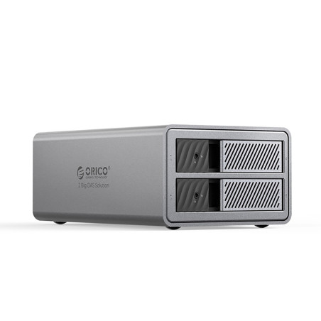 Orico 9828RU3 DAS diskové pole pro 2 SATA HDD/SSD - šedá