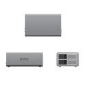 Orico 9828RU3 DAS diskové pole pro 2 SATA HDD/SSD - šedá