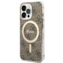 Set Guess GUBPP13LH4EACSW pro iPhone 13 Pro - hnědá