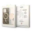 Set Guess GUBPP13LH4EACSW pro iPhone 13 Pro - hnědá
