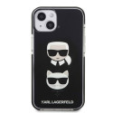 Kryt Karl Lagerfeld KLHCP13STPE2TK iPhone 13 mini black/black