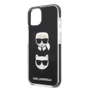 Kryt Karl Lagerfeld KLHCP13STPE2TK iPhone 13 mini black/black