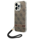 Kryt Guess GUOHCP14XH4STW pro iPhone 14 Pro Max - brown