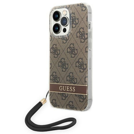 Kryt Guess GUOHCP14XH4STW pro iPhone 14 Pro Max - brown