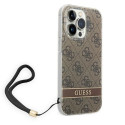 Kryt Guess GUOHCP14XH4STW pro iPhone 14 Pro Max - brown