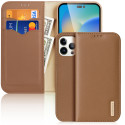 Pouzdro Dux Ducis Hivo iPhone 14 Pro Max - hnědé
