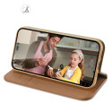 Pouzdro Dux Ducis Hivo iPhone 14 Pro Max - hnědé