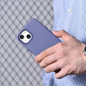 iCarer kožené pouzdro pro iPhone 14 Plus Light Purple (MagSafe)