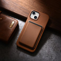 Pouzdro iCarer CASE LEATHER iPhone 14 Plus - hnědá