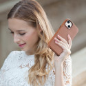 Pouzdro iCarer CASE LEATHER iPhone 14 Plus - hnědá