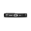 iCarer kožené pouzdro MagSafe pro iPhone 14 Plus - černé
